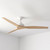 152cm 60-inch White-Natural AC Ceiling Fan 3 Speed 80W
