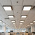 300mm Marine Grade Vandal Resistant Ceiling Light 25W 2350lm IP54 IK08 Tri Colour Square Black
