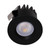 3W Miniature LED Downlight Non-Dimmable 125lm IP20 5000K 40mm Black