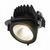 25W Gimble Downlight Dimmable 1950lm IP20 5000K 180mm Black Commercial Grade