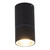 Marine Grade Surface Mounted Downlight GU10 IP54 145mm Black