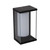 Black Outdoor Wall Light 240V 9W 470lm IP65 Duo-Colour 252mm