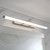 Satin Chrome 15W LED Vanity Light 1845lm IP40 Tri Colour 860mm
