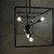 Black Pendant Light 224W E14 340mm
