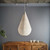 Matte White Pendant Light E27 500mm ERP