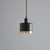 Pendant E27 150mm Matte Black and Nickel Pendant E27 150mm Matte Black and Nickel