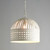 Pendant Light E27 450mm Antique White
