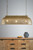 Pendant Light E27 1150mm Antique Brass