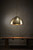 Antique Brass Pendant E27 450mm