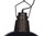 Pendant E27 400mm Rustic Black