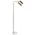 Floor Lamp B22 40W 1568mm Brushed Brass and White