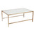 Coffee Table Antique Gold NST