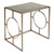 Antique Gold Nesting Side Tables Set of Two MLR