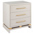 Satin Grey Bedside Table PRL