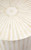 White Side Table Bone Inlay and Gold MKY