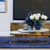 Coffee Nesting Tables Set of Two Antique Gold CHL