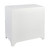 White Bedside Table GRK