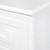 White Bedside Table GRK