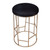 Black Stool and Antique Gold ADN