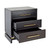 Black and Gold Bedside Table PRL