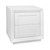White Bedside Table BLN