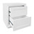 White Bedside Table BLN