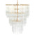 Pendant E27 250W 800mm Clear and Brass