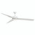 167cm 66inch White 5 Speed Ceiling Fan With Remote Control 50W
