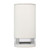 White Wall Light 35W GU10 IP65 161mm Non-Dimmable