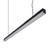 Suspended LED Batten Non-Dimmable 2960lm IP20 3000K 1.2m Matte Black