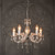 Clear Chandelier E14 200W 480mm