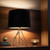 Copper and Black Lamp E14 40W 390mm