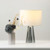 Chrome and White Table Lamp E14 40W 380mm Chrome and White Table Lamp E14 40W 380mm