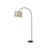 E27 60W Tall Lamp 1600mm Grey and Black