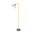 E27 60W Floor Lamp 1800mm White, Silver, Yellow and Black