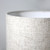 E27 60W Standing Lamp 1300mm White and Hemp