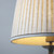 Cream Lamp E27 60W 560mm and Brass