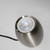 Satin Nickel Table Lamp GU10 5W 90mm