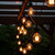 String Lights E27 250W IP44 5m Black
