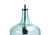 Aqua Blue Pendant E27 60W 230mm