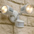 Security Light With Sensor 30W 2500lm IP54 Tri Colour 170mm White