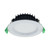 10W LED 970lm Downlight Dimmable IP44 Tri Colour 110mm White