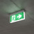 3W Emergency Exit Light LED 24m Viewing Distance Wall or Ceiling Mounted 3 Hours