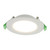 10W LED 1080lm Downlight Dimmable IP44 Tri Colour 108mm White