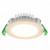 10W LED 970lm Downlight Dimmable IP44 Tri Colour 101mm White