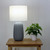 Pozicio Table Lamp E27 60W 470mm Matte Grey