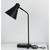 Desk Lamp E27 42W 540mm Matte Black USB