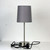 Grey and Brushed Chrome Touch Lamp E14 42W 400mm