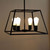 Pendant Light E27 168W 300mm Matte Black