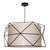 Alumeto Pendant Light E27 120W 600mm Black and Fawn